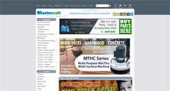 Desktop Screenshot of mastercraftusa.com
